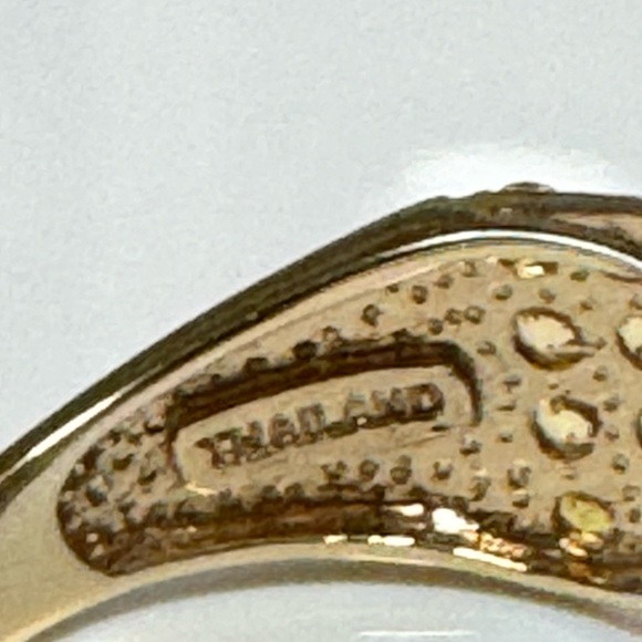 Rare Ametrine and Yellow Sapphire Ring - Picture 5 of 11